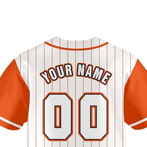 Camiseta de béisbol personalizada con sublimación impresa a la venta, todas las tallas, camiseta de béisbol hecha a medida con logotipo personalizado - Product Image 5