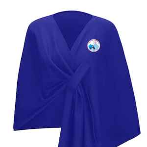 Chal Azul para Adultos Jack and Jill, Suave, Ligero, Elegante, Bufanda de Moda, para Uso Casual y de Fiesta, Cómodo y Estiloso, Accesorio para Mujer - Product Image 4