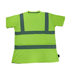 New Safety Wear Cotton Made Construction T-<b>Shirts</b> Men Working Wear Safety Short Sleeve T-<b>Shirts</b> - Product Image 1