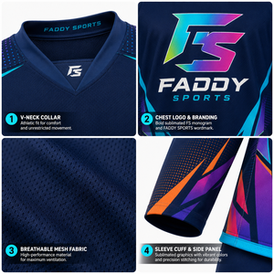 Ensemble d'uniformes de hockey sur glace personnalisés par sublimation, maillot de hockey sur glace professionnel respirant avec short et chaussettes pour hommes et enfants - Product Image 4
