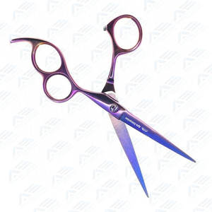 Ciseaux de barbier en acier inoxydable de 6 pouces, outil professionnel de coiffure et d'éclaircissage pour le salon, le coiffage, le toilettage, les soins de beauté - Product Image 3