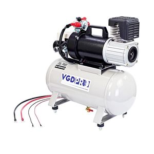 Profesional 24V DC resistente a la intemperie pequeño potente camión resistente Estate rescate 25 litros tanque portátil compresor de aire sin aceite - Product Image 2