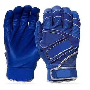 MADNI LEATHER INDUSTRIES Professional Baseball Batting Gloves Custom Logo Color <b>Hook</b> Loop Closure Eco-Friendly Wrist Support - Product Image 6