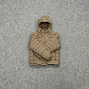 Veste matelassée en coton camouflage écologique respirante, imperméable et coupe-vent pour femme, avec logo brodé personnalisé de haute qualité - Product Image 1