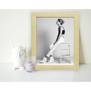 Sal Wood Budget Photo Frame 3x5 Inch Wholesale | Natural Light Wood | Moradabad - Product Image 1