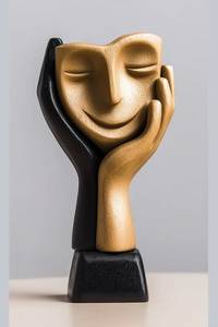 Vase en bois sculpté pour fleurs, support décoratif pour pinceaux, pour la maison, la salle de bain, la table, cadeau artisanal pour mariage ou Noël - Product Image 2
