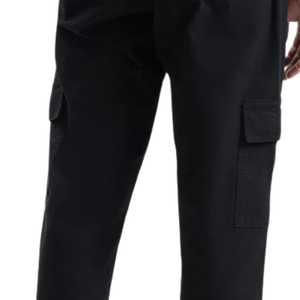 Men's <b>Cargo</b> <b>Trousers</b> Relaxed Fit Elastic Waist <b>Straight</b> <b>Leg</b> Utility Pants with Multi Pockets Custom OEM Casual Streetwear - Product Image 4