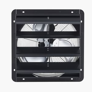 Ventilatore di Scarico da 18 Pollici con Controllo di Velocità Variabile, Montaggio a Parete, 2200 CFM, Motore AC, Acciaio Resistente - Product Image 6