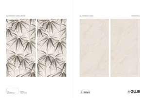 Carreaux de porcelaine élégants 60x120 cm 600x1200 mm 24x48 pouces Grand format Surface élégante Idéal pour les projets modernes de revêtements muraux et de sols intérieurs - Product Image 2