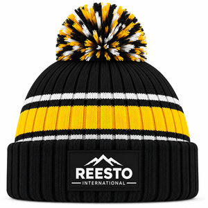 custom rubber patch pom pom <b>beanie</b> wholesale winter fashion <b>knitted</b> <b>beanies</b> with logo custom branded <b>beanie</b> caps - Product Image 5