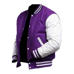 Chaqueta de Suéter Varsity Personalizada de Primera Calidad para Hombre con Bordado, Colección de Invierno al por Mayor - Product Image 1