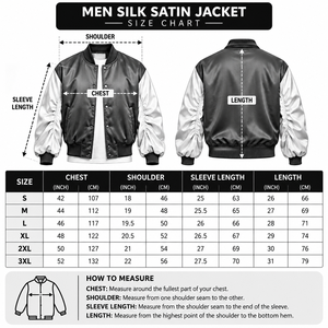 Rust <b>Red</b> Souvenir Style <b>Silk</b> Satin Outer Layer Embroidered Pattern Front Contrast Striped Trims Casual Zip Outwears - Product Image 6