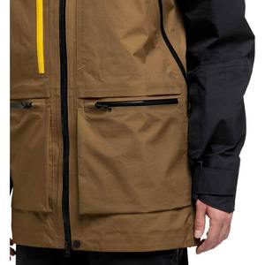 Veste de ski imperméable surdimensionnée pour homme, 100% polyester, tissu 10 000 mm, veste d'hiver, prix de gros, design personnalisé - Product Image 4