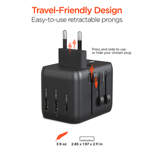 Adattatore da Viaggio Universale USB-C WorldCharge - Product Image 5
