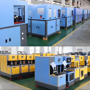 Machine de soufflage semi-automatique à 2 cavités pour la fabrication de bouteilles en plastique PET de petite taille pour boissons et eau, à bas prix - Product Image 3