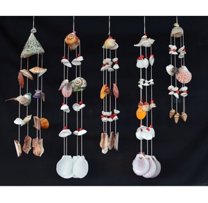 Handmade Eco-Friendly Natural Seashell Love Angel Wind Chime <b>Beaded</b> <b>Curtain</b> Living Room Decor - Product Image 4