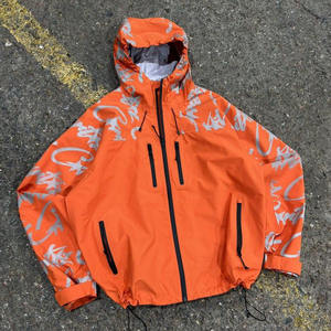 Chaqueta Impermeable para Esquí y Nieve, 10000 mm, Cortavientos Estampado con Cierre de Cremallera, Logotipo DTG Personalizado, Colores Personalizados - Product Image 2