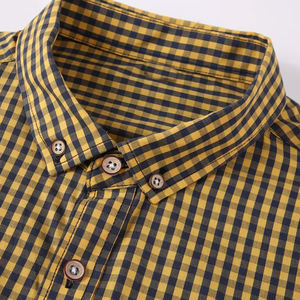 Camisa de Vestir de Alta Calidad para Hombre, Corte Slim Fit, 100% Algodón Twill, para Oficina, Fabricante OEM ODM - Product Image 6