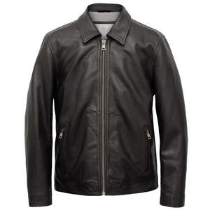 Nueva Llegada 2026 Chaquetas de Cuero Negras de Alta Calidad Personalizadas, Transpirables, a Precio Económico, Chaqueta de Cuero de Invierno para Hombre, Cuero Sintético - Product Image 6