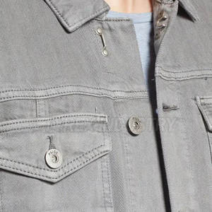 Chaqueta para Hombre, Venta al por Mayor, Logotipo Personalizado, Chaqueta de Mezclilla para Hombre Hecha de Algodón, Transpirable, para Uso en Exteriores, Precio Razonable - Product Image 4