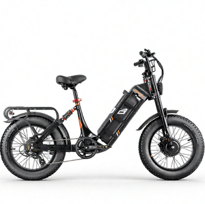 จักรยานไฟฟ้ารุ่นปี 2026 60V 60Ah ความจุสูง ระยะทางไกล พร้อมมอเตอร์คู่และระบบกันสะเทือน ล้อขนาด 20x4 นิ้ว - Product Image 3