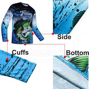 Concevez Votre Propre Produit Maillot De Pêche Sublimation Léger Homme Maillot De Pêche Sublimation - Product Image 3