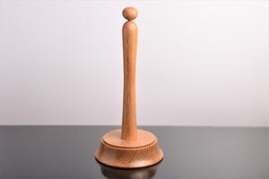 AZ ENTERPRISES - Portarrollos de Papel de Cocina y Soporte para Rollos de Papel, Diseño Clásico, Madera Maciza, Duradero y Ecológico, para Encimera de Cocina - Product Image 2