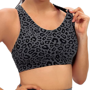 <b>Women</b> Full Figure Sports Bra Plus Size High-Impact High-Support <b>Compression</b> Full Coverage Underwire Seamless Yoga Sportswear Bra - Product Image 3