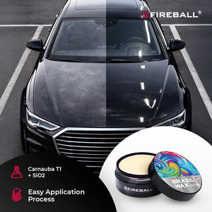 Cera de Carnauba Brasileña FIREBALL Premium 150ml, Alto Brillo, Protección UV para el Exterior del Automóvil, Mejora el Color de la Pintura, Crea una Superficie Lisa - Product Image 6