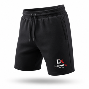 Shorts en molleton pour homme de haute qualité, personnalisés, en coton et polyester, décontractés, pour la gym, avec taille élastique et cordon de serrage, en molleton doux, OEM - Product Image 1