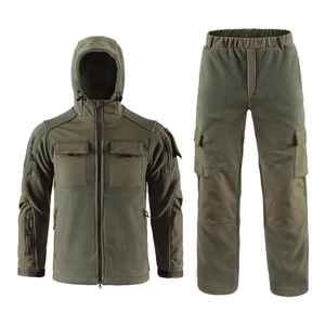 Ensemble veste et pantalon de camouflage personnalisé pour la chasse et la randonnée en plein air, respirant, fabrication haut de gamme, production en gros - Product Image 2