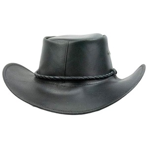 Sombreros de Vaquero para Hombre, 100% Cuero Genuino, Estilo Occidental, Venta al Por Mayor - Product Image 2