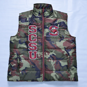 Chaleco acolchado sin mangas para hombre de alta calidad, diseñado para brindar calidez y comodidad con aislamiento ligero. Chaleco con logotipo personalizado. - Product Image 1