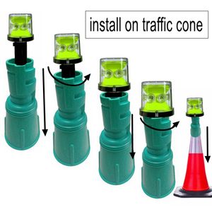 Baliza Solar de Nueva Generación con 6 LED SWLN6-Enhanced, 120 Horas de Funcionamiento, 3 Modos de Destello, Diseño Delgado para <span class=keywords><strong>Suelo</strong></span>, Protección IP66, ABS+PC - Product Image 5