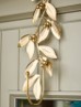 Olive Branch Brass <b>Wreath</b> <b>Hanger</b> for Front <b>Door</b> Autumn Decorative Hook for <b>Wreaths</b> and Home Decor - Product Image 6