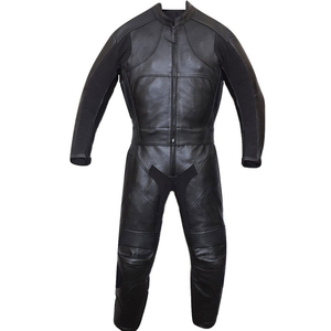 Traje de Motociclismo de Cuero Completo para Hombre con Protección para las Rodillas, Resistente al Viento, para Todas las Estaciones - Product Image 5