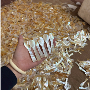 ช้อนไม้มุกดำเวียดนามระดับพรีเมียม งานฝีมือประณีต พร้อมประกายสีรุ้งธรรมชาติอันงดงาม สำหรับภาชนะบนโต๊ะอาหารระดับหรู - Product Image 4