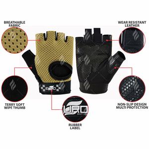 Guantes de Entrenamiento Flexibles al por Mayor para Gimnasio con Protección Acolchada Antideslizante en la Palma y Correa Ajustable - Product Image 6