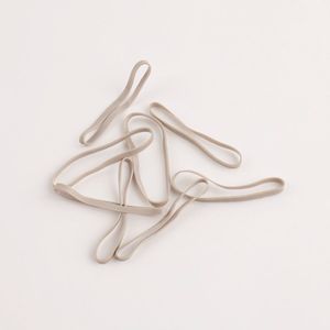 Coleteros TIETYP, Bandas Elásticas de Goma de Color Sólido, Minimalistas y Modernas para Uso Diario, Paquete para Mujer, Empaquetado en Cartón, Hecho en Corea - Product Image 2