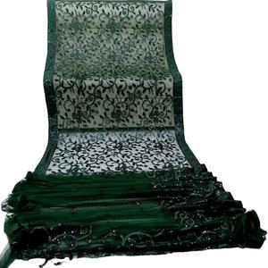 ผ้าส่าหรีปักตาข่ายล่าสุดสำหรับงานปาร์ตี้ทำมือชุดแต่งกายสำหรับชาวปากีสถาน2023 - Product Image 1