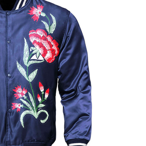 Mens Shiny Satin Winter Hooded College Style <b>Jacket</b> Lightweight Casual Outerwear Crew Neck High Street Fashion Coat Everyday - Product Image 4