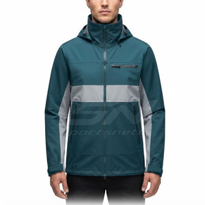 Chaqueta de Montaña para Hombre, Ligera, con Capucha, Resistente al Agua, Transpirable, con Cierre Completo, para Senderismo, Aventura al Aire Libre - Product Image 3