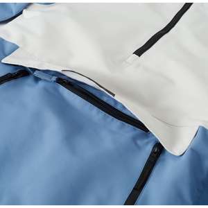 Veste coupe-vent de ski et de snowboard pour homme, entièrement personnalisée, en tissu imperméable Softshell -Tex, respirante, pour l'hiver, en laine - Product Image 2