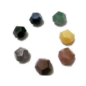 High Quality 7 Chakra Stone Dodecahedron Crystal Natural Reiki Healing Crystal Gemstone <b>Trophy</b> Crystal Gemstone Wholesaler - Product Image 3