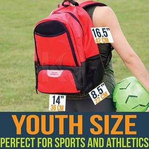 Sac de sport de basketball durable et léger pour joueurs – Conception spacieuse, idéal pour l'entraînement en salle, les matchs, les activités de plein air et les voyages - Product Image 3