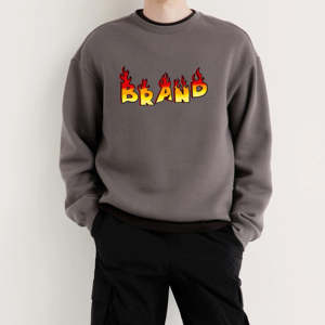 Sudadera con Capucha de Hip Hop, Unisex, Cuello Redondo, Forro Polar, 100% Algodón, Corte Holgado, Invierno 2026, con Logotipo Personalizado - Product Image 1