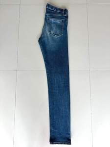 Stock disponible pour expédition : Power Venture Enterprises Streetwear – Vente en gros de jeans évasés en coton vierge personnalisables, coupe 3D, effet vintage délavé, imperméables - Product Image 1