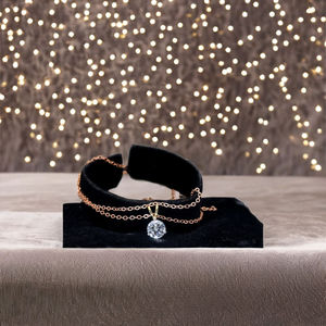 จี้เพชรเม็ดเดี่ยวทองคำขาว 14K แบบกำหนดเองได้ พร้อมสร้อยแบบกล่อง ได้รับการรับรองจาก IGI เพชรเพาะเลี้ยงในห้องปฏิบัติการ สร้อยคอสำหรับงานแต่งงาน - Product Image 5