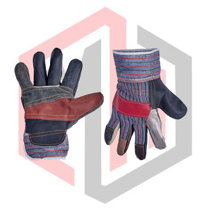 Guantes de Trabajo de Piel de Oveja con Palma Completa, Resistentes a Desgarros, Sin Silicona, Sin Polvo, Antiestáticos, Transpirables y Personalizables - Product Image 4