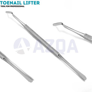 Stainless Steel Professional Podiatry Chiropody Tools <b>Kit</b> With <b>Nail</b> Nippers Scissors Curettes And Foot Care Instruments - Product Image 5